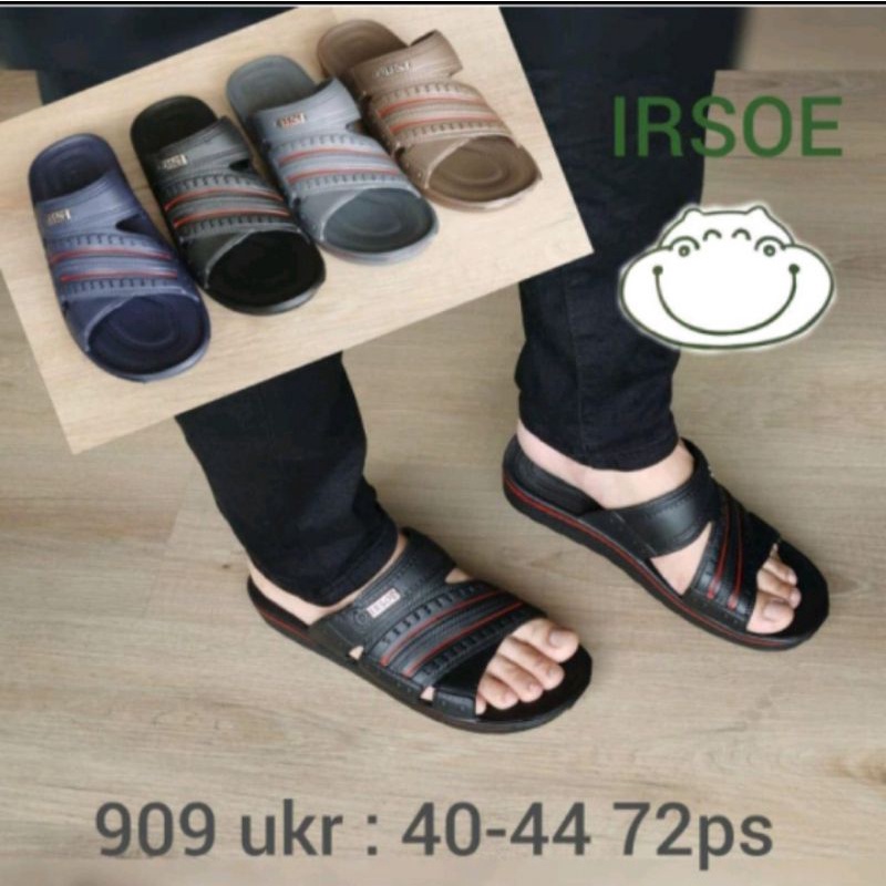 Sandal Selop Karet Pria Dewasa Anti Slip Original | IRSOE 909