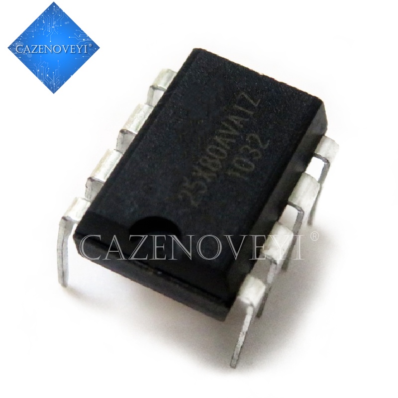 5pcs / lot Sparepart Komponen Elektronik Chip W25X80AVAIZ W25X80VAIZ W25X80 25X80 DIP-8