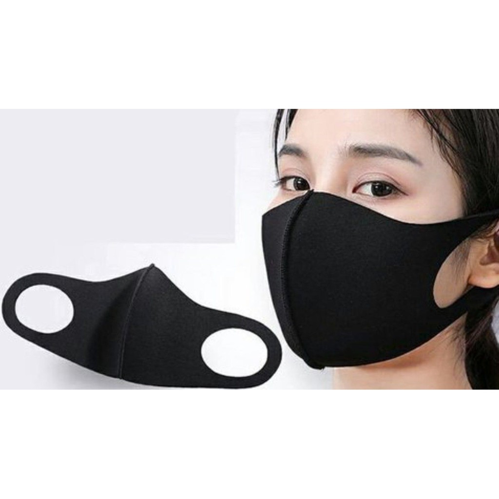 Masker scuba hitam