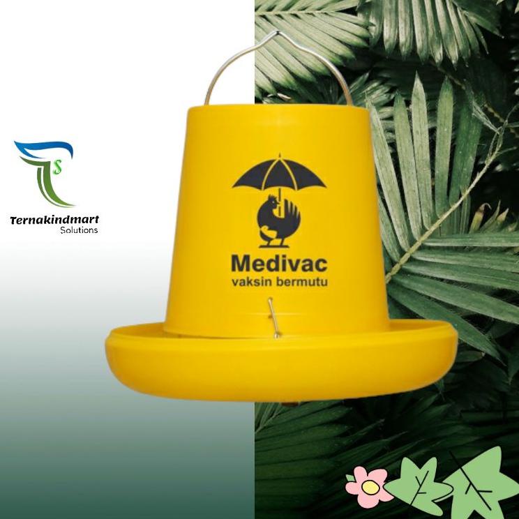 HUN.26Au22ᴾ • Tempat Ransum Makan Ayam 3 Kg - TRA 3K