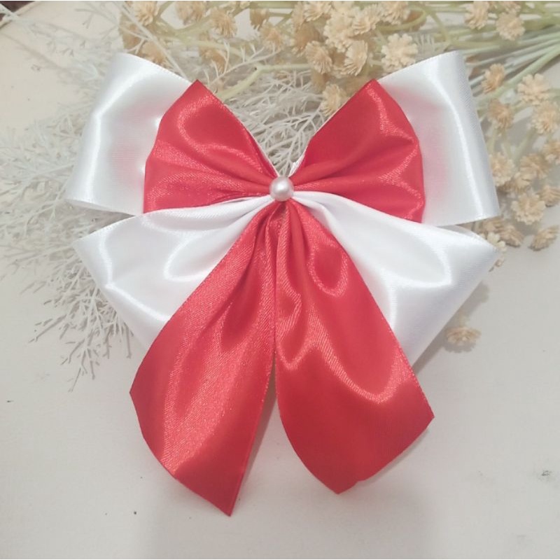 

Pita Satin Merah Putih Agustus Kemerdekaan Hiasan Pita