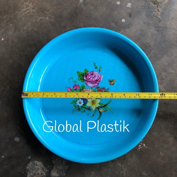 KECIL - Tampah Nampan Baki Bulat Tatakan Plastik Tumpeng Kebuli