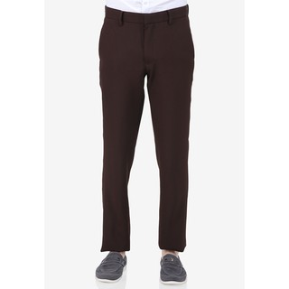 Jobb Pima Celana Panjang Pria Slim Fit Dark Brown Shopee 