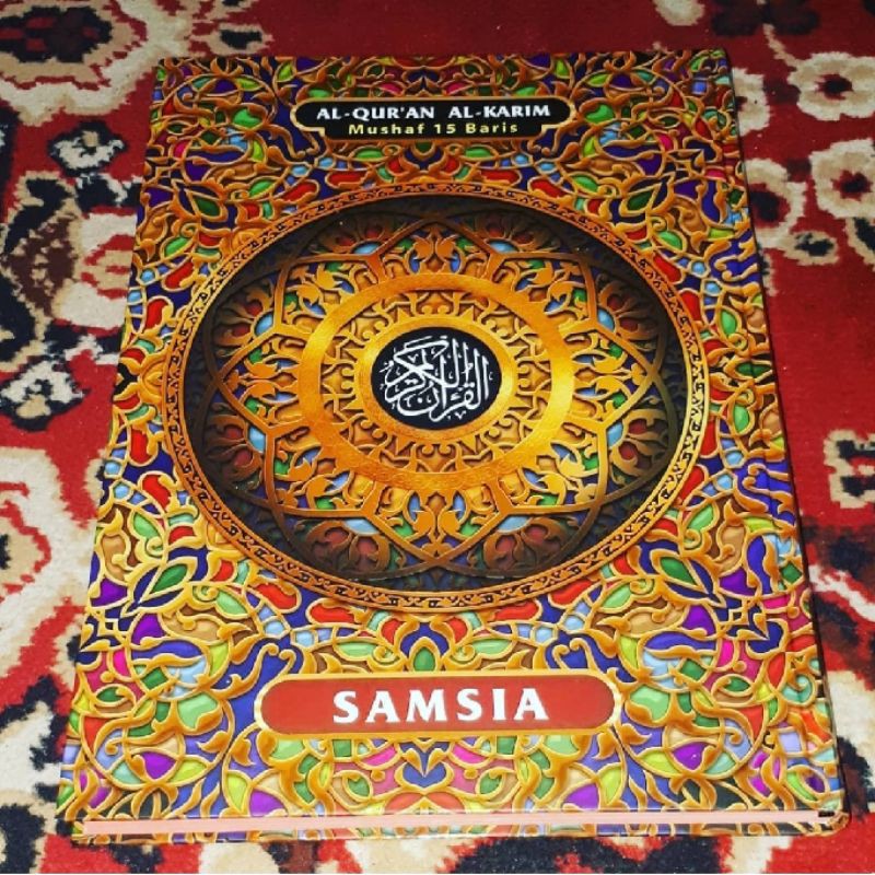 Al quran Lansia terbesar ukuran 38x27 cm untuk lansia alquran samsia