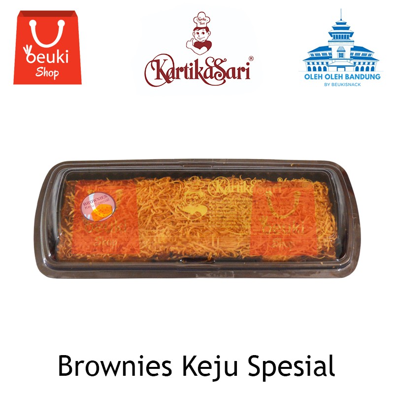 

Kartika Sari Bandung Brownies Panggang Keju Special - 500gr