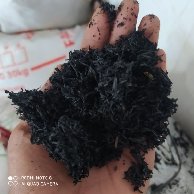 media tanam sekam bakar karungan