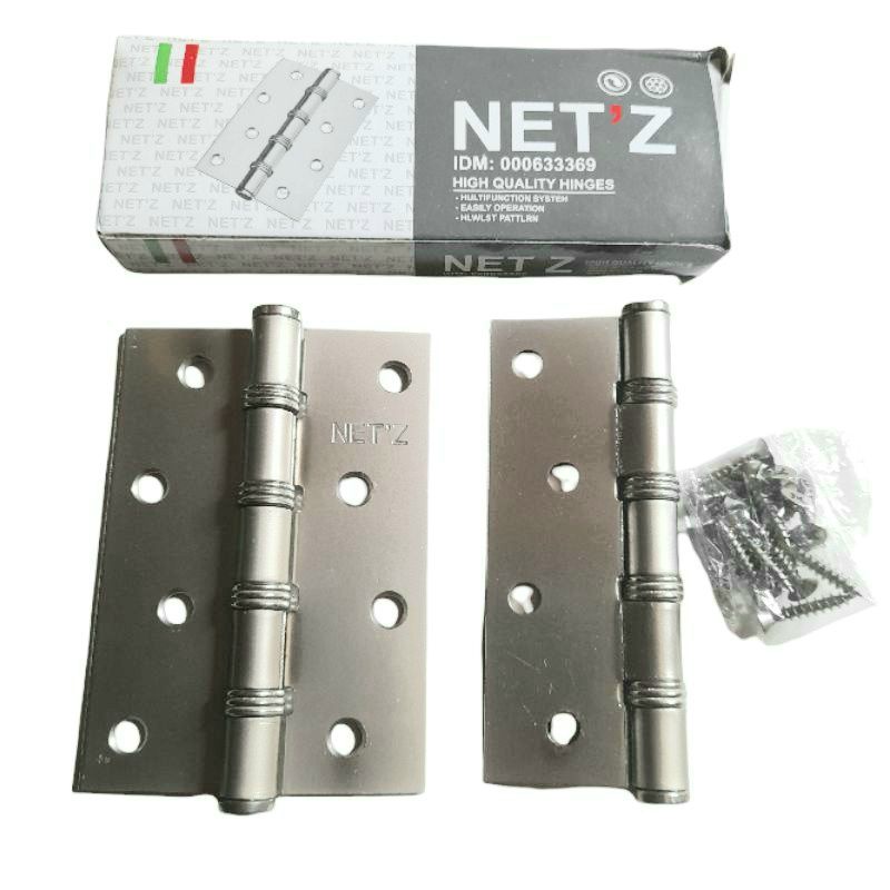 Festival.Store Engsel Grt Netz Pintu Jendela 4 Inch 4Inch 4" Tebal Netz Grt