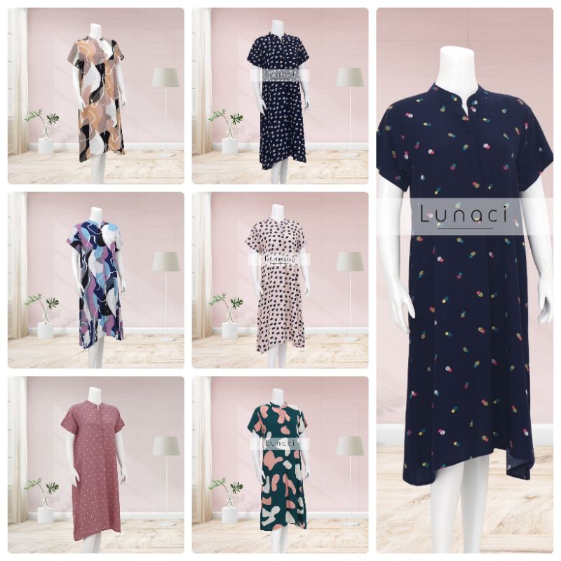 LUNACI HOMEDRESS - Daster Premium Busui Friendly