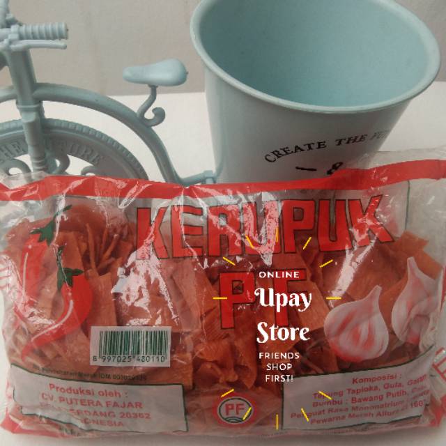 

Krupuk Kerupuk PF Khas Medan Sumatra Sumatera Renyah Enak 500 g 500g