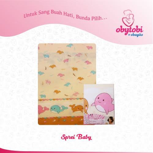 Obytobi by Obayito Sprei Set Bayi Isi 5 pc Size 95x65cm OB-016-3B