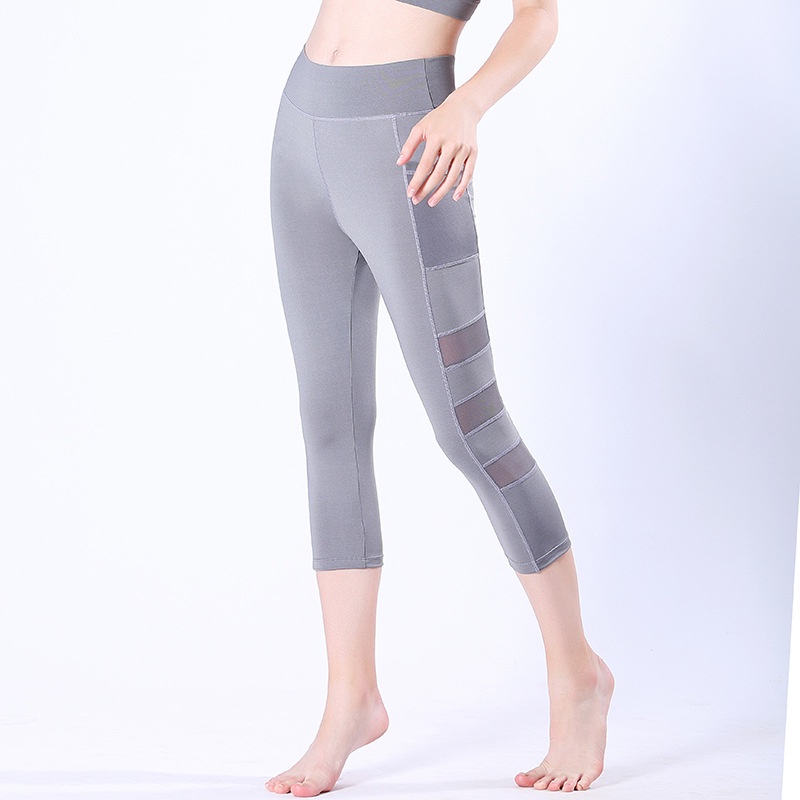 Yoga Legging Celana Sport Wanita High Waist Polos Import High Quality KZ865