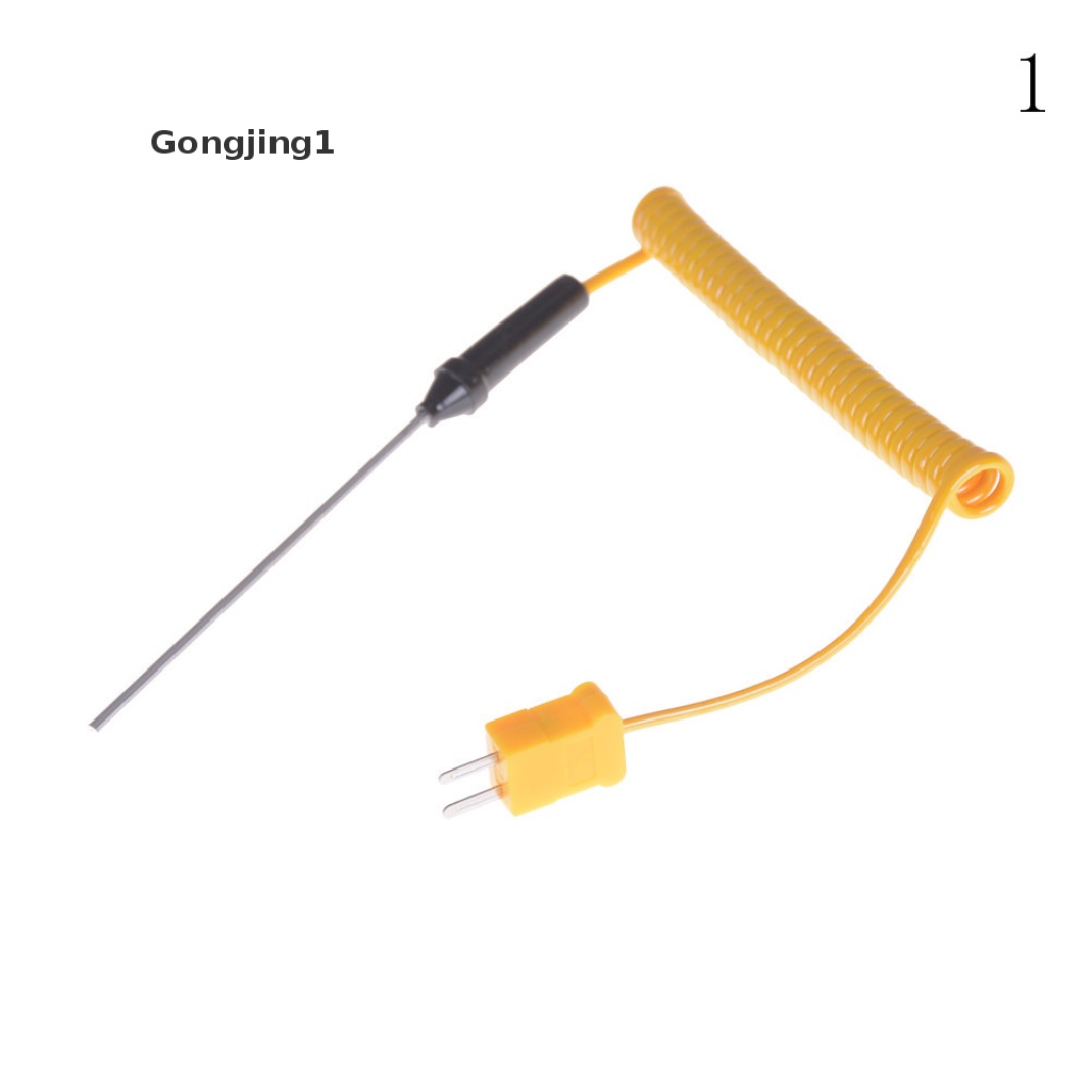 Gongjing1 Probe Sensor Temperatur Tipe K 100 / 150 / 200 / 500mm