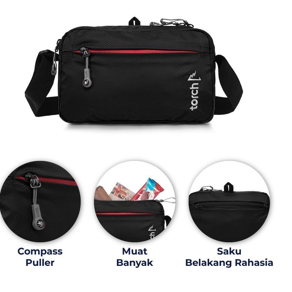 First Surprise TORCH Sling Bag - Tas Selempang Kashiba 3 Liter