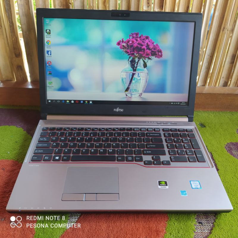 Laptop Rajanya Editing Fujitsu Celsius H760 - Xeon - Ram 32gb Ssd 512gb - Vga Nvidia Quadro 4gb