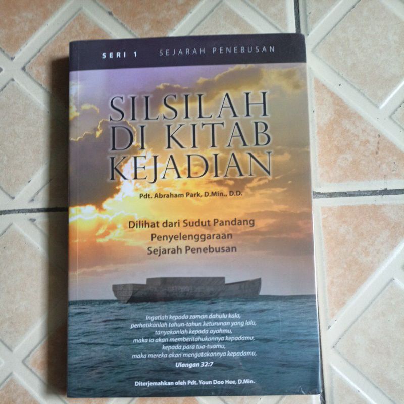 Buku Kristen silsilah di kitab kejadian seri 1 by Pdt Abraham Park D Min DD