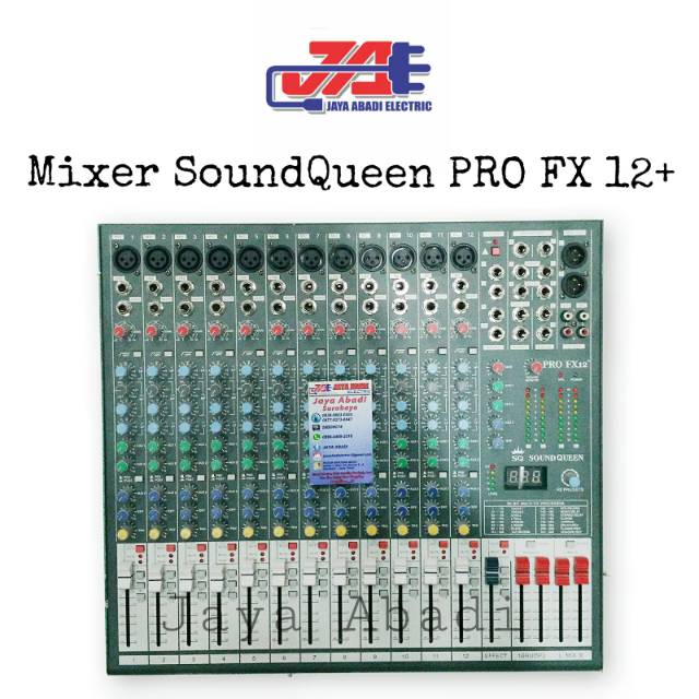 Mixer SOUNDQUEEN PRO FX 12 PLUS / PRO FX 12+