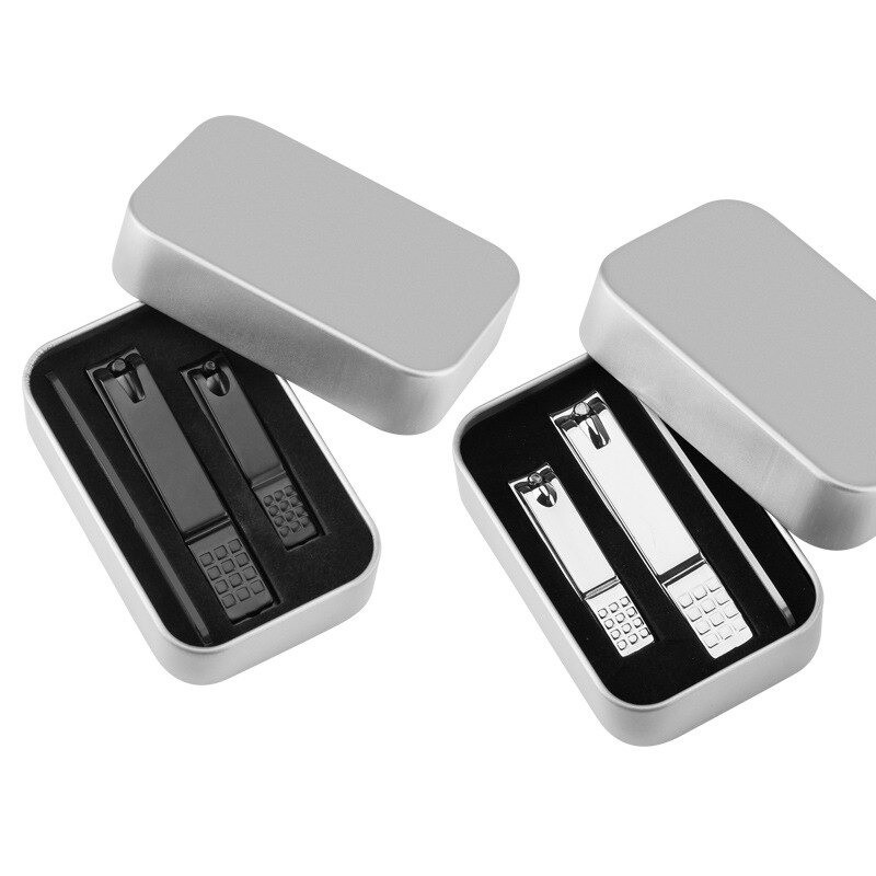 One Set Perawatan Gunting Kuku Nail Trimmer Manicure 3 PCS - Silver