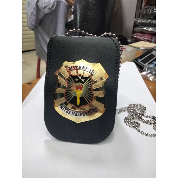 

Name Tag Id Card holder/Kalung Lencana Logo Mitra Pol