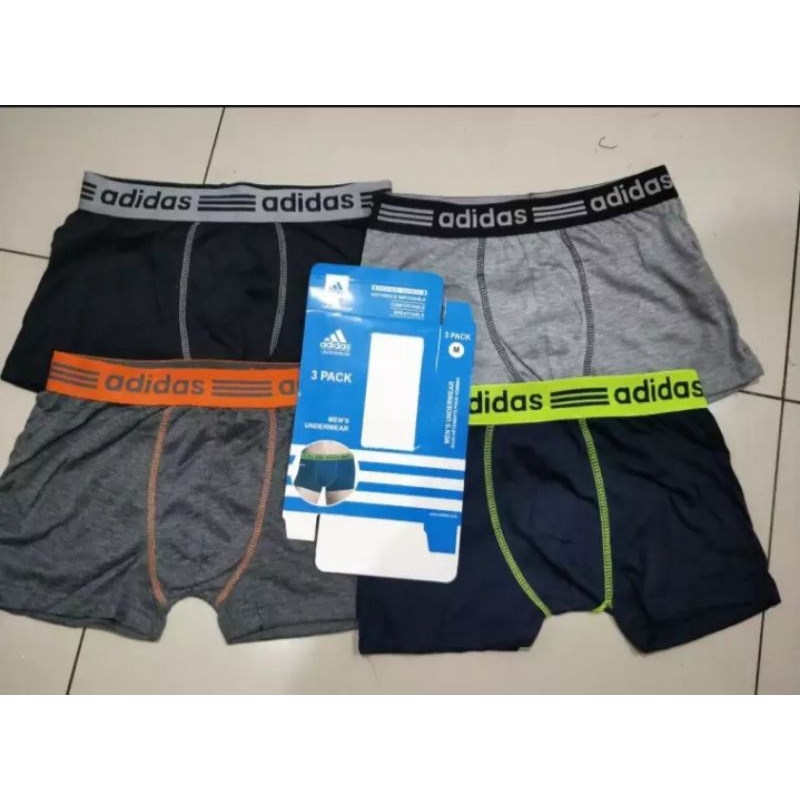 3 PCS CELANA DALAM PRIA BOXER/PAKAIAN DALAM PRIA/UNDERWEAR BOXER PRIA COD