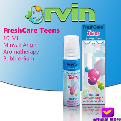 Terlaris Freshcare Teens Bubble Gum Roll On 10Ml / Aromatherapy Minyak Angin