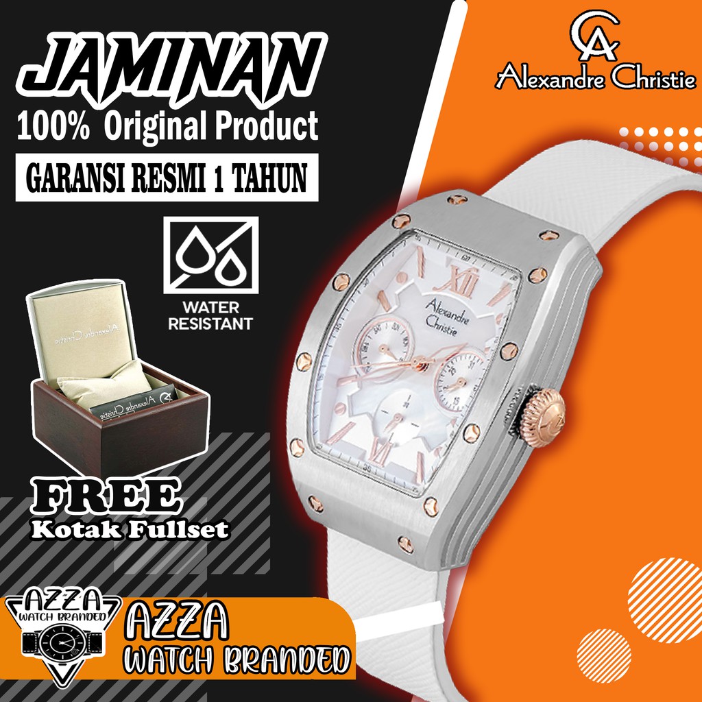 Jam Alexander Alexandre Christie Wanita jam tangan wanita alexandre christie Original AC 2780