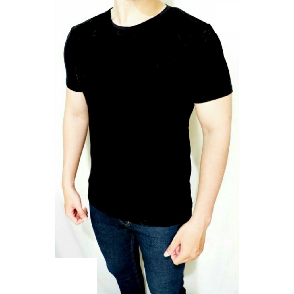 Baju fitness gym pria polos Kaos Olahraga Pria