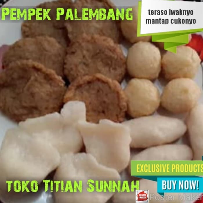 

70 pcs Pempek Ikan Palembang Asli Mpek mpek Telor Adaan Lenjer Kulit