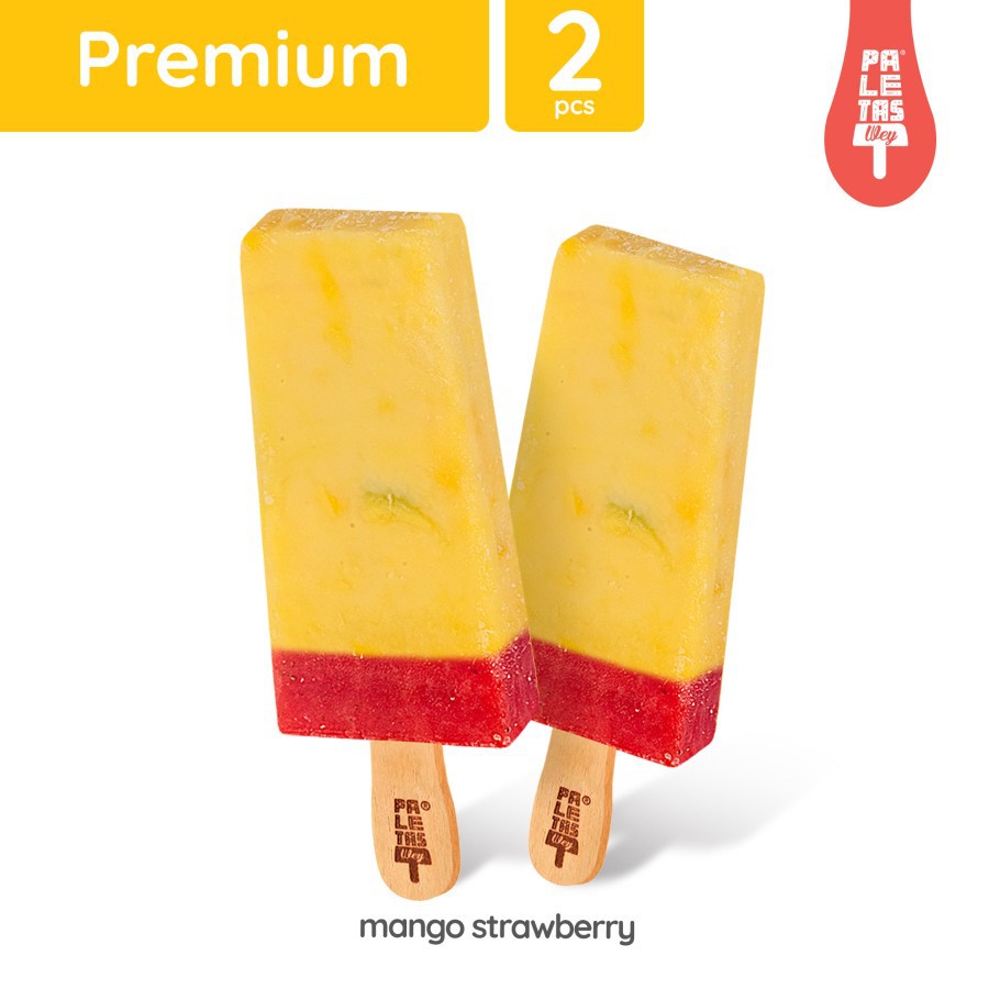 

Es Krim Paletas Wey 2 Pcs Mango Strawberry