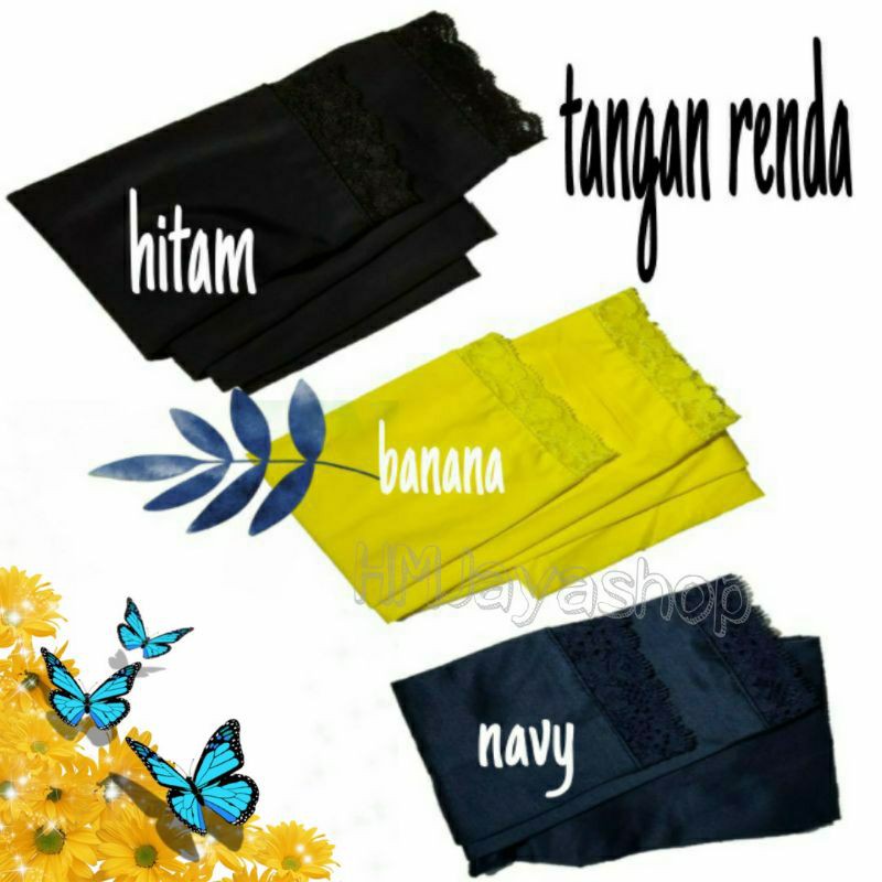 Manset Tangan Renda Premium Manset Lengan Panjang Renda-4