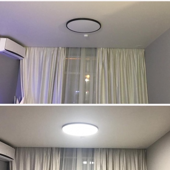 Lampu LED Plafon Minimalis Modern Ceiling Light 36W 220V 50cm Warm White minimalis langit langit hias lampu ruang tamu Modern LED Ceiling Lamp Living Room Lamp Bedroom Lighting Ceiling Light Study Room Kitchen Chandelier Lights Lamp Factory Direct