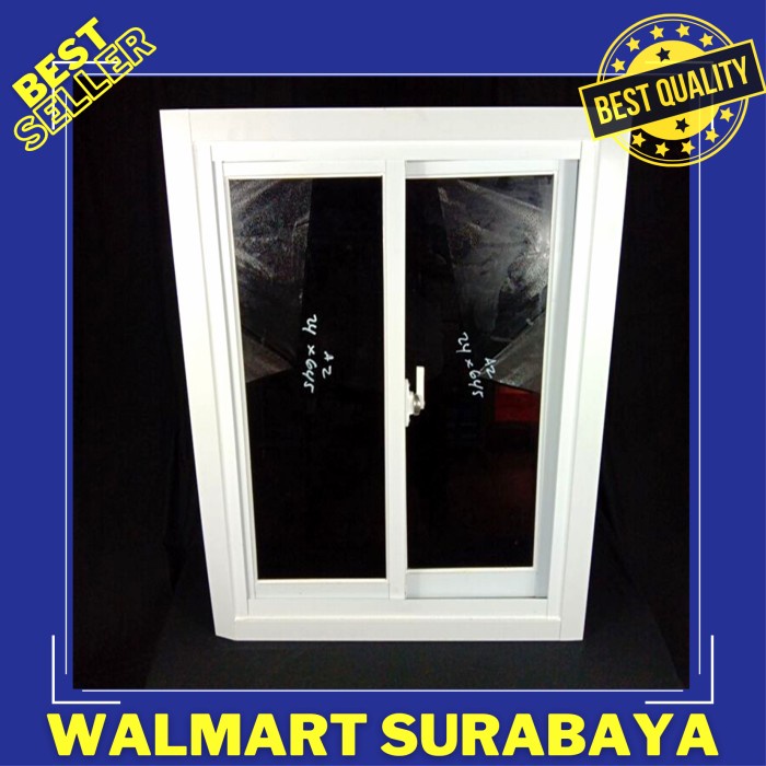 JENDELA SLIDING ALUMINIUM T80 X L60