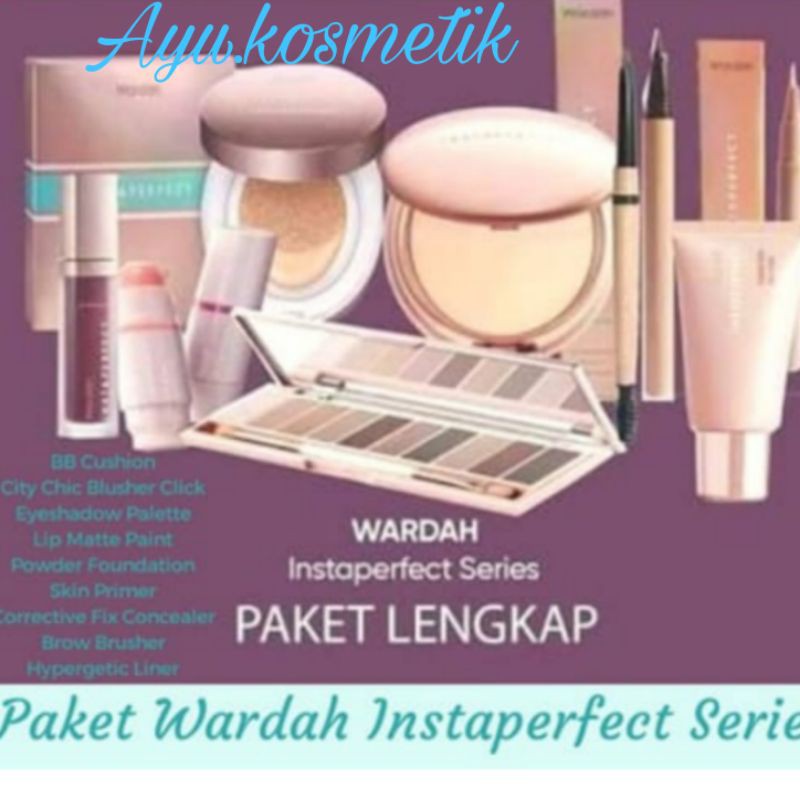 Paket wardah instaperfect series