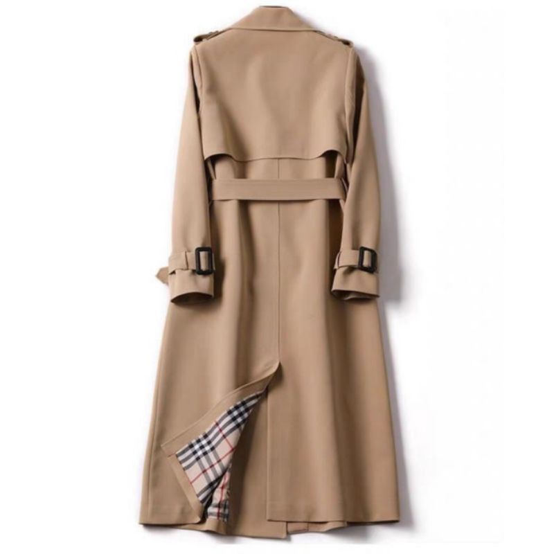 IMPORT LULA WOMAN TRENCH COAT WINTER SPRING OUTFIT JAKET WANITA MUSIM SEMI / DINGIN KOREAN STYLE