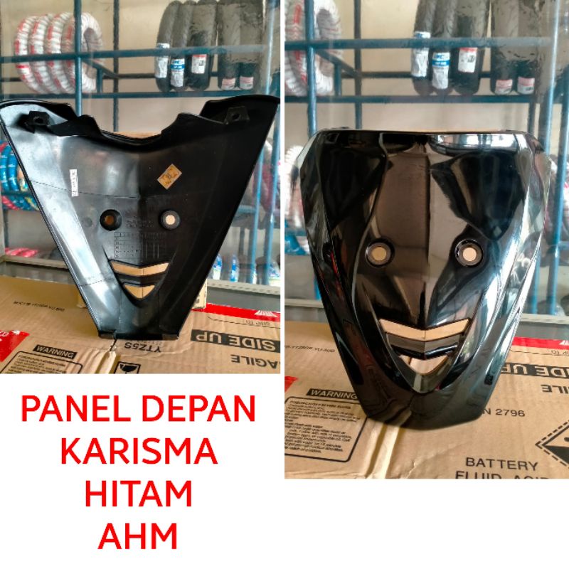 Panel Depan KARISMA hitam merk AHM (64500-KPH-880 FMB)