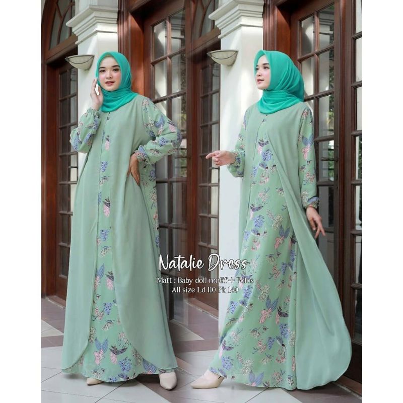 gamis maxy terbaru natalie dress