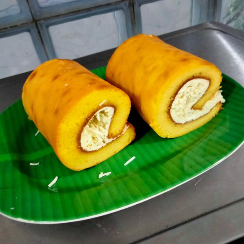 

roll cake bolu gulung keju keto debm friendly sehat