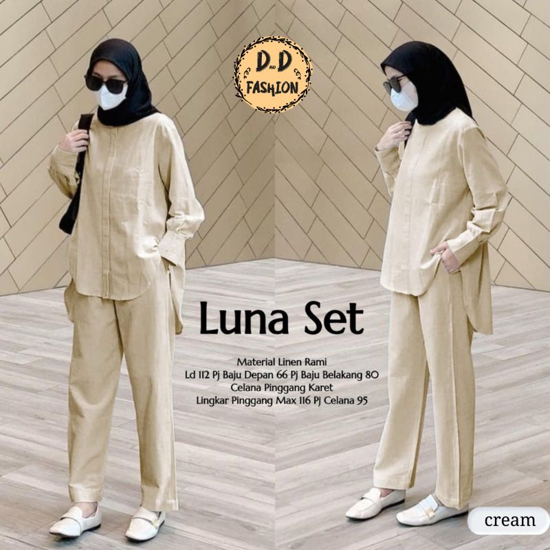 LUNA/DELISHA SET SET BAJU WANITA TERBARU