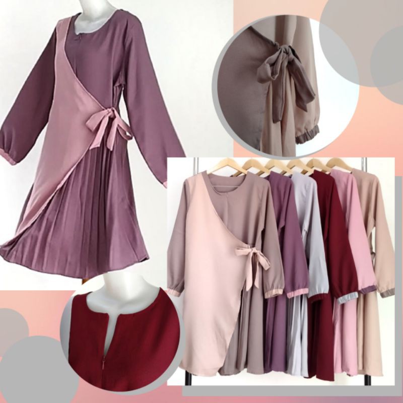 Christie Tunik Big Size Kombinasi LD 110