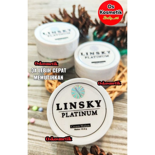 CREAM LINSKY PLATINUM CREAM MALAM LINSKY ORIGINAL BERSEGEL