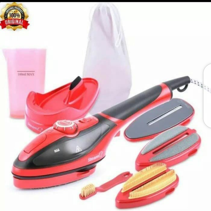 FREE TAS SIKAT SETRIKA UAP STRIKA BAJU SETERIKA STEAMER SET 4 IN 1