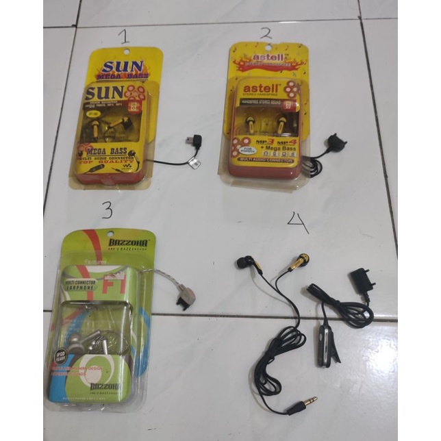 Headset Mega Bass Sambungan