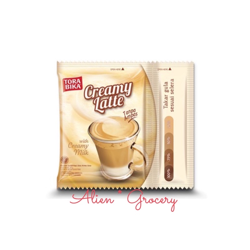 Torabika Kopi Creamy Latte 10x25gr