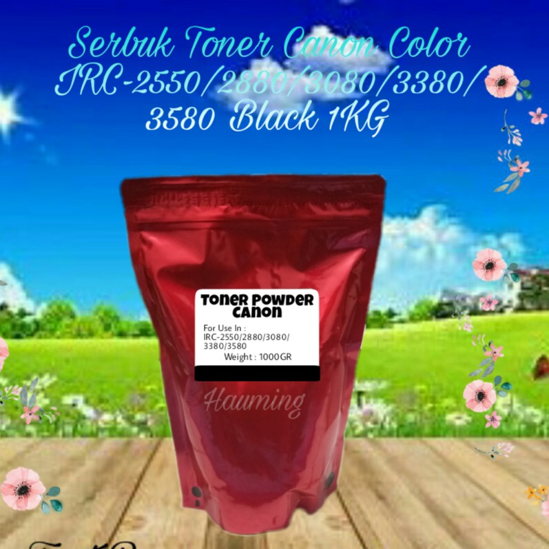 Serbuk Toner Canon NPG35 NPG 35 IR C2550 C2880 C3080 C3380 C3580 IRC-2550 2880 3080 Black 1kg