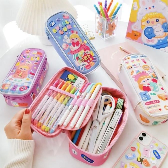 

BISA COD PANACHE Bentoy Milkjoy Fairy Large Capacity Pencil Case Tempat Pensil/TEMPAT PENSIL AESTHETIC/TEMPAT PENSIL ANAK PEREMPUAN/TEMPAT PENSIL LUCU/TEMPAT PENSIL 3D/TEMPAT PENSIL TRANSPARAN/TEMPAT PENSIL LUCU/TEMPAT PENSIL KOREA/TEMPAT PENSIL