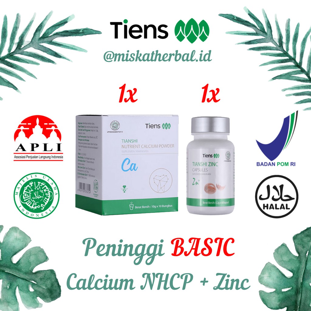 

Tiens Susu Kalsium Peninggi Badan Terbaik di Dunia Tiens / Zinc + Nutrient High Calcium Powder Segel