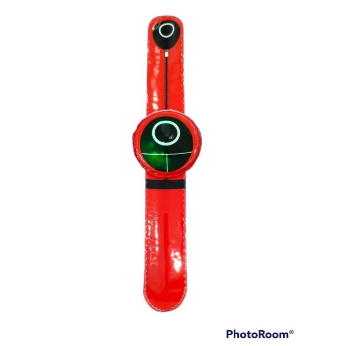 JAM TANGAN SQUID GAME + GELANG LED JAM TANGAN ANAK VIRAL SQUID GAME TE
