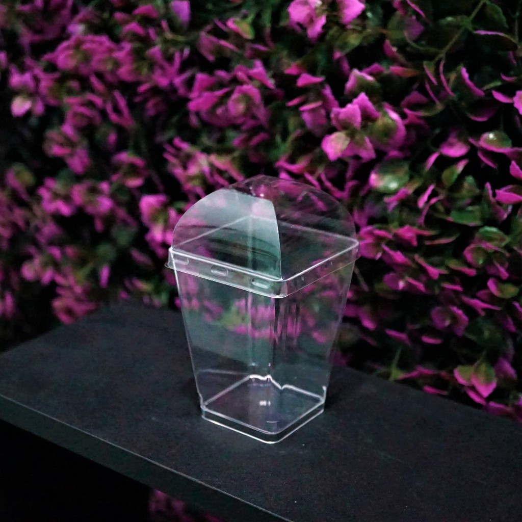 Jelly Cup / Gelas Puding 150 ml - Kotak - CH 24