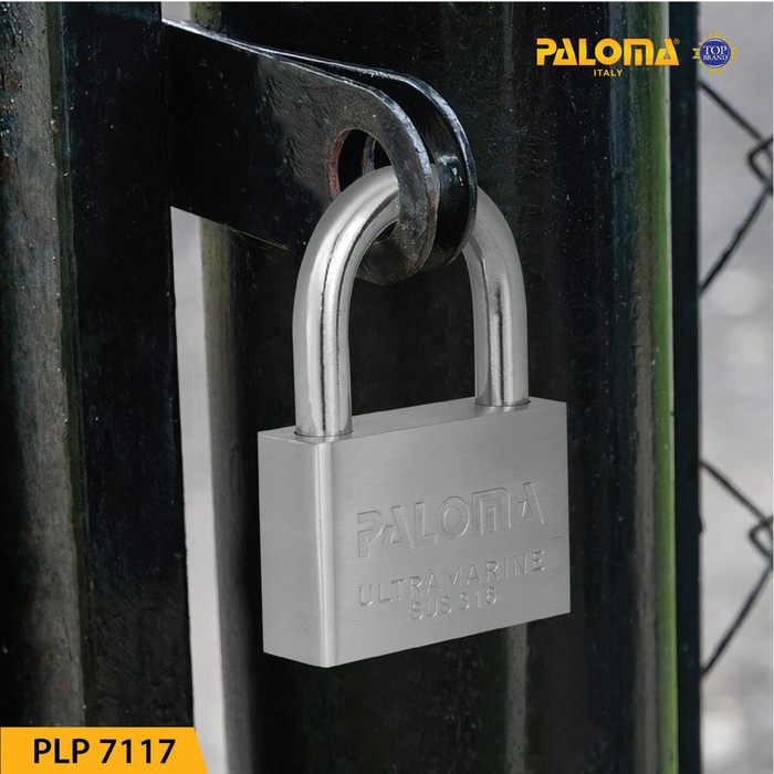 Paloma Gembok Kunci PadLock PLP 7117 ultramarine 70MM SHORT SSS