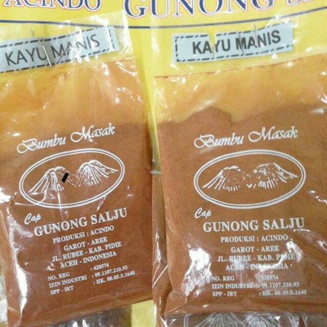 

Kayu Manis Bubuk / Cinnamon powder asli Aceh