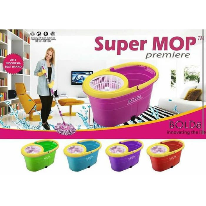 ALAT PEL SUPERMOP BOLDE PREMIERE asli